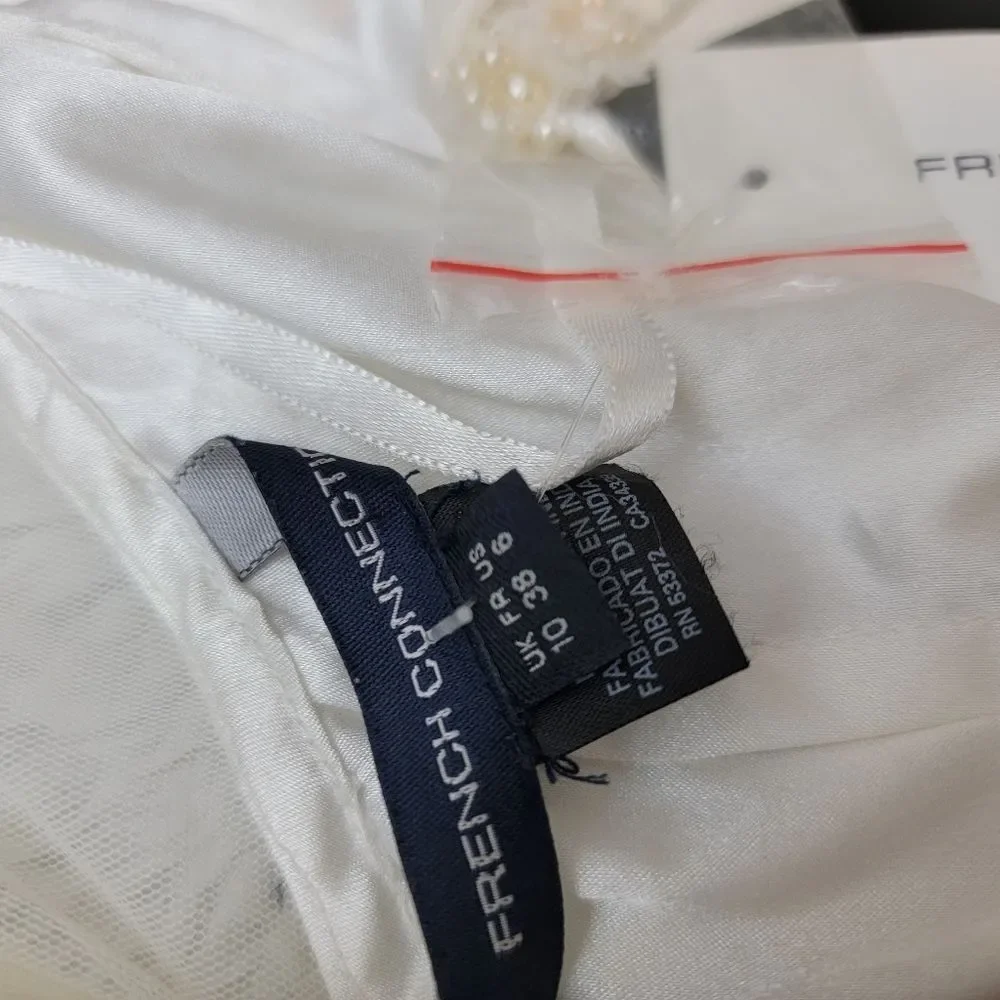NWT French Connection pearl embellished cage dress - Picture 11 of 13